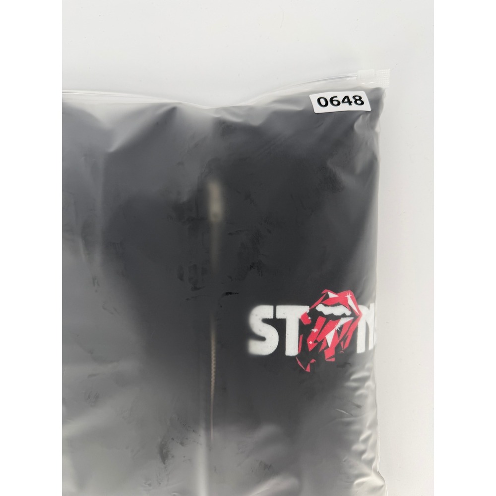Rolling Stones Hackney Diamonds Tour 2024 Zip Up Hoodie Black Rock Band S - Picture 8 of 8